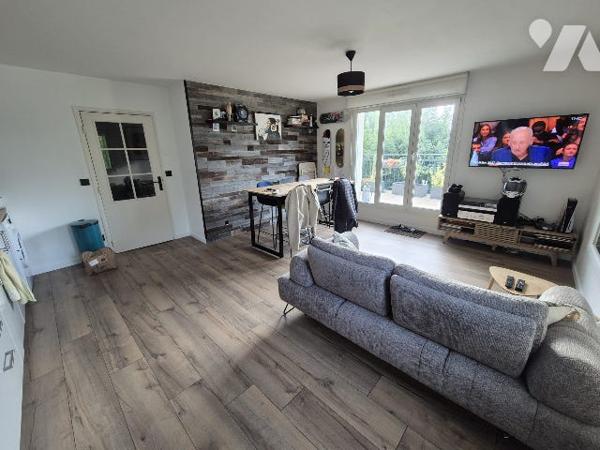 A vendre, appartement T3 dans un secteur calme et avec vue sur la Seine !