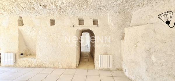 Maison troglodytique à vendre à Loches