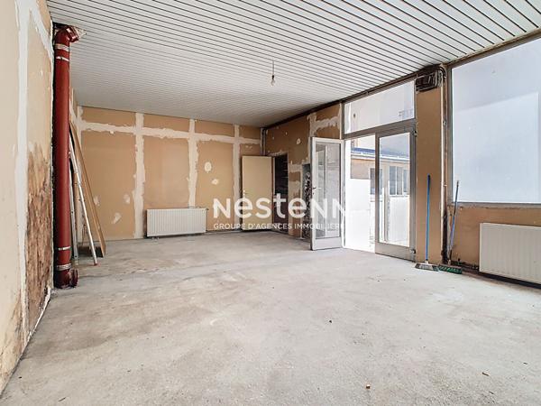 Local commercial Vanves 78.10 m2 + appartement 2 pièces 35.54 m²