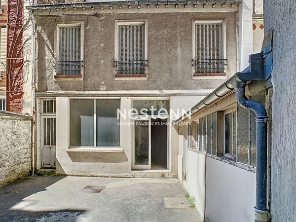 Local commercial Vanves 78.10 m2 + appartement 2 pièces 35.54 m²