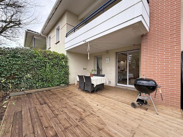 Appartement T3 avec parking et grand jardin privatif