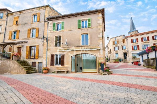 Immeuble, un local commercial et deux appartements