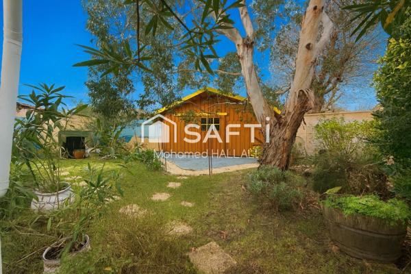 Maison plain pied, 115 m², au calme, 4 ch, Pinède