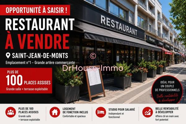 Commerce à vendre 8 pièces de 475 m²