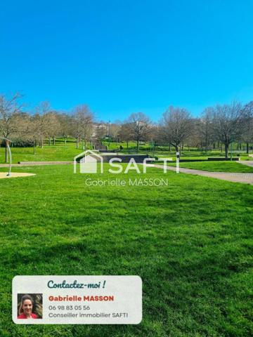 2 pièces avec BALCON, CAVE, GARAGE