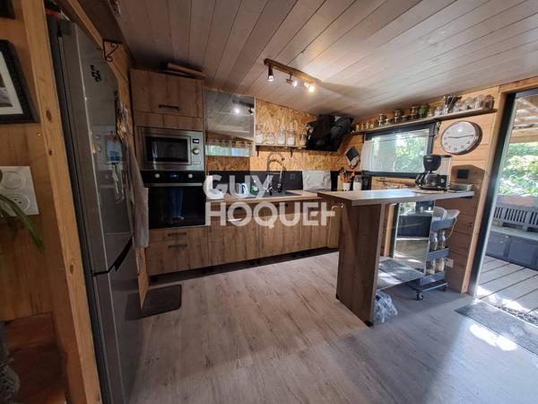 Terrain de loisirs - Saint-Pierre d'Oléron - Un havre de nature de 1911m² avec chalet et mobil-home