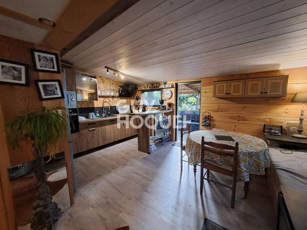Terrain de loisirs - Saint-Pierre d'Oléron - Un havre de nature de 1911m² avec chalet et mobil-home