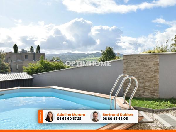 *** EXCLUSIVITE *** MAISON 3 CHAMBRES JARDIN PISCINE GARAGE *** BILLOM 63160 ***