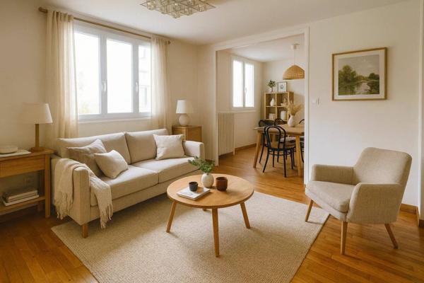 03200 VICHY -APPARTEMENT 3 PIÈCES AVEC CAVE QUARTIER DE FRANCE.