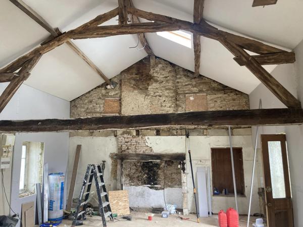 Projet de rénovation au cœur de la campagne