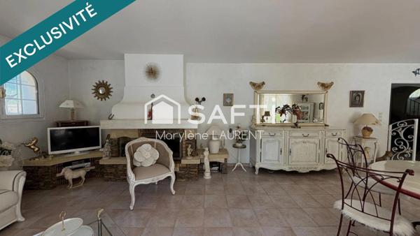 3 chambres, sous sol aménageable, double garage , piscine