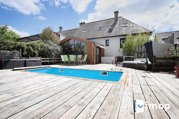 Maison rénovée avec piscine