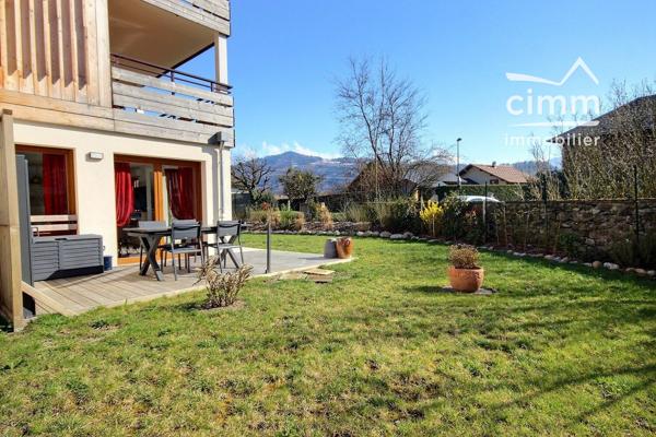 A VENDRE APPARTEMENT T4 AVEC TERRASSE ET JARDIN – TANINGES (74 440)