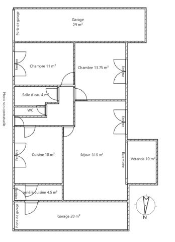 Maison 4 pièces - 92 m² Exclusivité