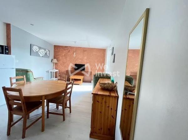 Ensemble immobilier de 8 appartements T2 meublés + 1 local commercial – Excellente rentabilité
