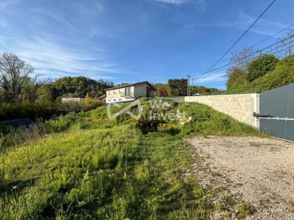 Terrain 450 m² viabilisé proche A7 et Vienne