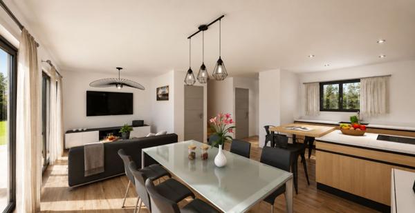 Terrain + Maison à vendre 5 pièces - 124 m²