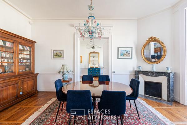 Appartement sur les quais à l’élégance intemporelle