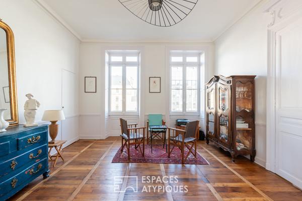 Appartement sur les quais à l’élégance intemporelle