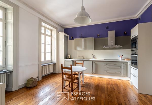 Appartement sur les quais à l’élégance intemporelle