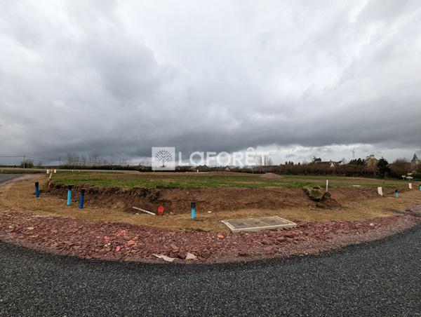 Achat terrain près de AUNAY SUR ODON - 674 m² - 39 772 €