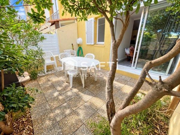 Appartement en rez-de-jardin avec belle terrasse