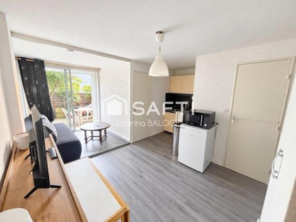 Appartement en rez-de-jardin avec belle terrasse