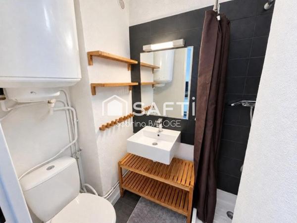 Appartement en rez-de-jardin avec belle terrasse