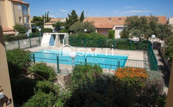 Appartement en rez-de-jardin avec belle terrasse