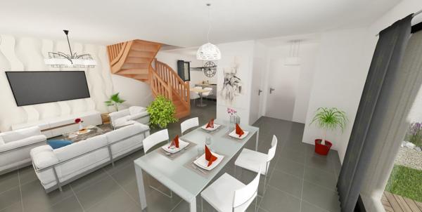 Terrain + Maison à vendre 5 pièces - 92 m²