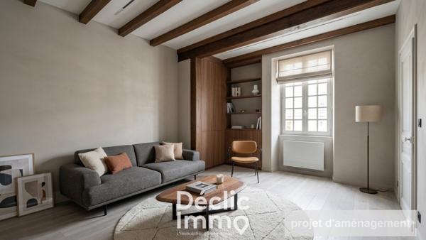 Vente maison mitoyenne Ruelle sur touvre, 56m² 3 pièces 69 800€ avec garage