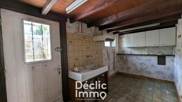 Vente maison mitoyenne Ruelle sur touvre, 56m² 3 pièces 69 800€ avec garage