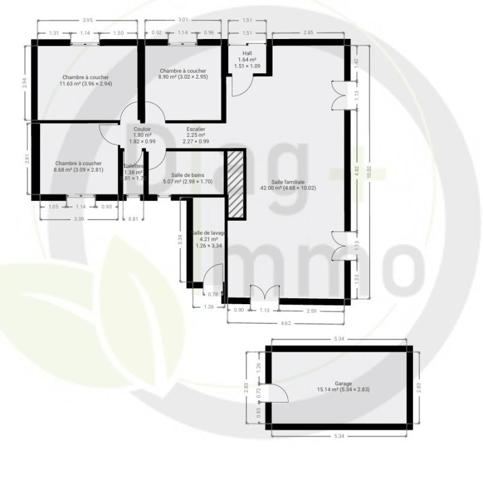 Maison individuelle VIDAUBAN - 3 chambres - Climatisation réversible