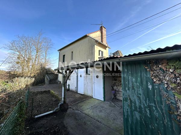 CHARMANTE MAISON 66 M² 3 CHAMBRES VUE SUR LES CHAMPS SUR LA COMMUNE DE LUCAY LE MÄLE (INDRE 36)