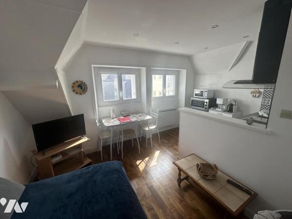 Saint Malo - Paramé centre - Studio (21.17m²) - Idéal Pieds à terre - Local vélos commun