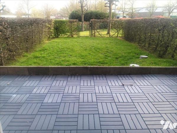 BOIS GUILLAUME TRES BEL APPARTEMENT F2 MEUBLE AVEC JARDIN PRIVATIF ET TERRASSE