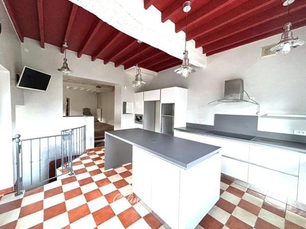 Maison familiale avec espace professionnel possible en Centre-ville de Linas