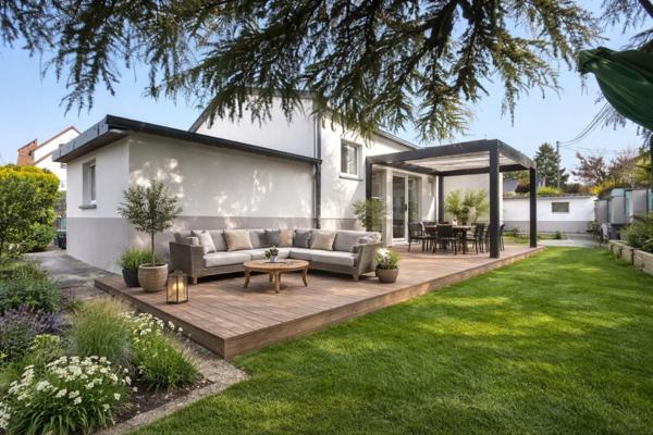 Maison 85 m², 3 chambres, grand jardin 498 m²