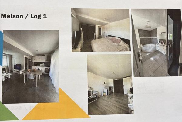 La Couronne. Ensemble de 4 maisons indépendantes louées.
