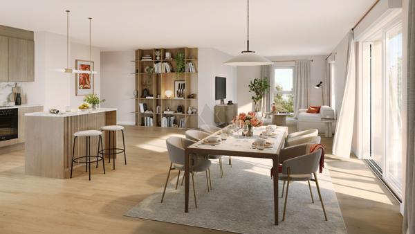 A VENDRE APPARTEMENT T5 TERRASSE CENTRE VILLE LANDERNEAU