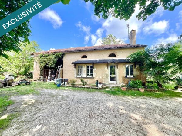 DOMAINE DE 6 Ha AVEC MAISON DE MAITRE - COTTAGE ET DEPENDANCE