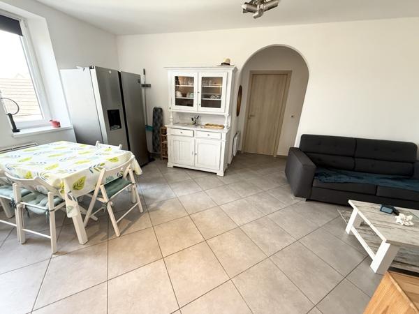 Appartement 3 pièces de 59,62 m² habitables à Bischwiller avec cave.