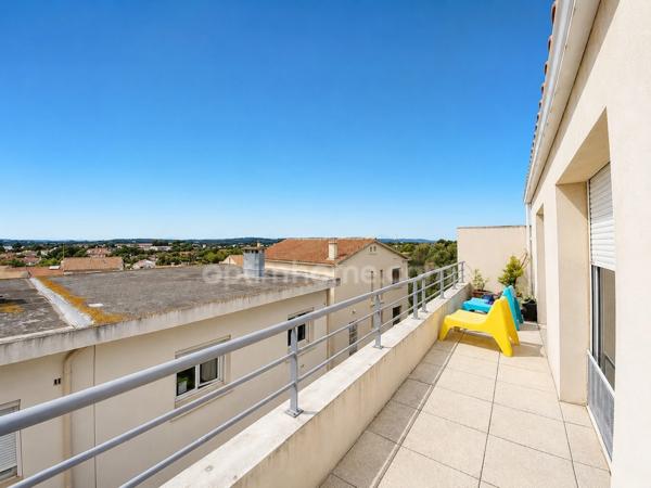 Appartement T3 91m2 avec terrasses et garage à BALARUC LES BAINS (34)