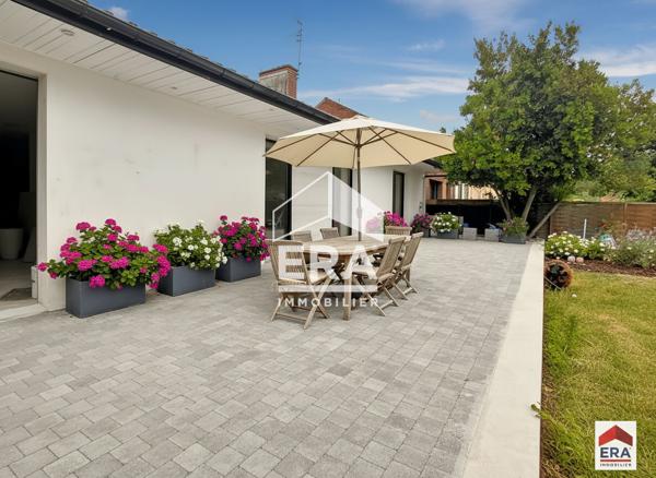 Maison semi plein pied - 175 m² - Jardin - Garage double - Lys-Lez-Lannoy
