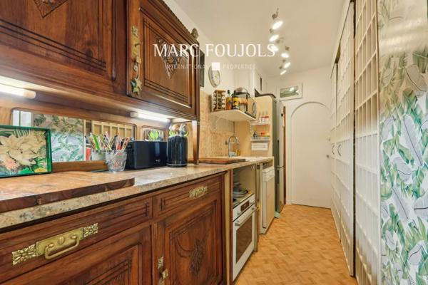 A VENDRE APPARTEMENT 3 pièces en rez de jardin PASSY-MUETTE