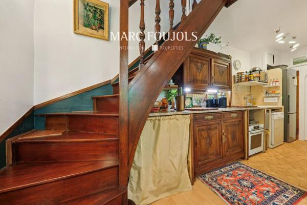 A VENDRE APPARTEMENT 3 pièces en rez de jardin PASSY-MUETTE