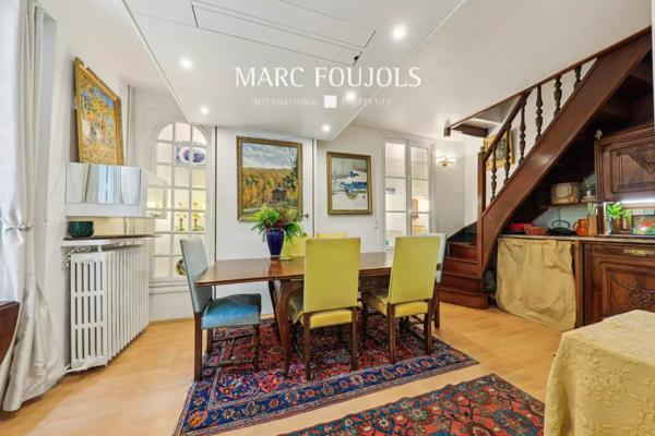 A VENDRE APPARTEMENT 3 pièces en rez de jardin PASSY-MUETTE