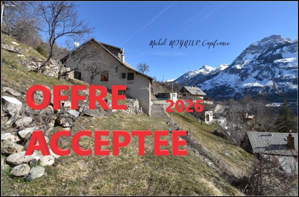 Ferme à rénover sur les hauteurs de l'Argentière La Bessée