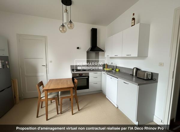 Appartement 3 pièces – 48 m² environ à Rennes (ref : 22603)
