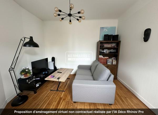 Appartement 3 pièces – 48 m² environ à Rennes (ref : 22603)